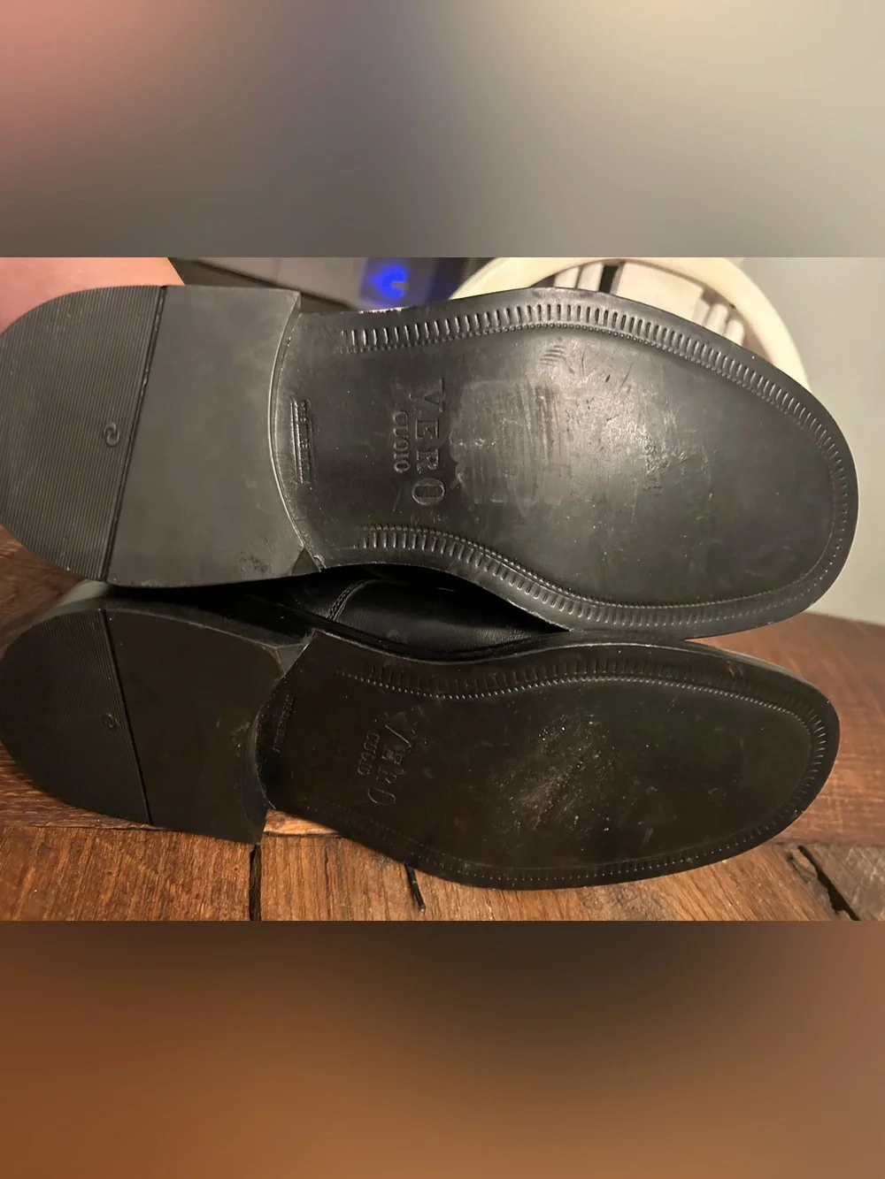 Barneys New York Black Leather Oxcord Dress Shoes- made in Italy. Size 10